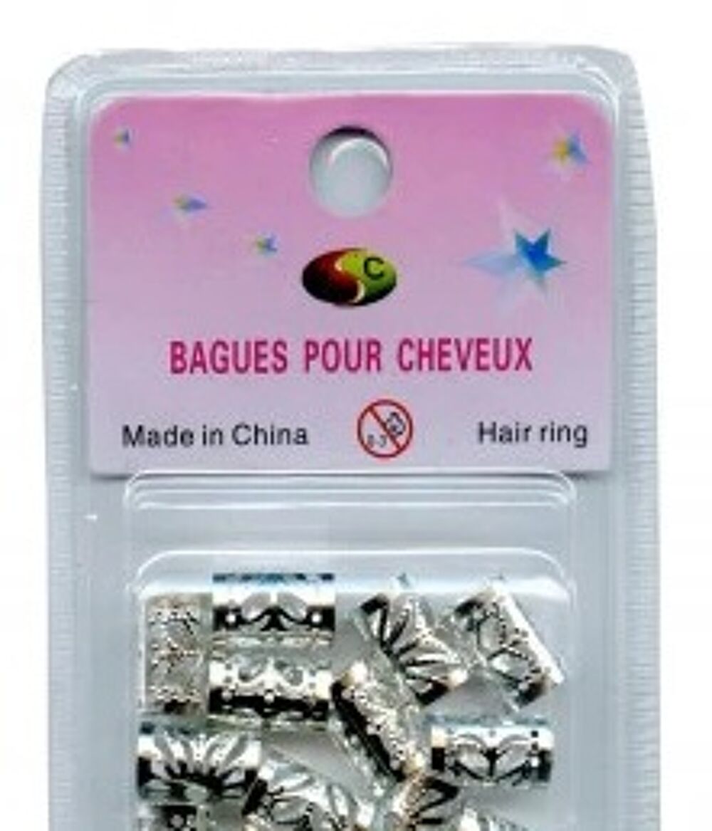 8 bagues pour cheveux Bijoux et montres