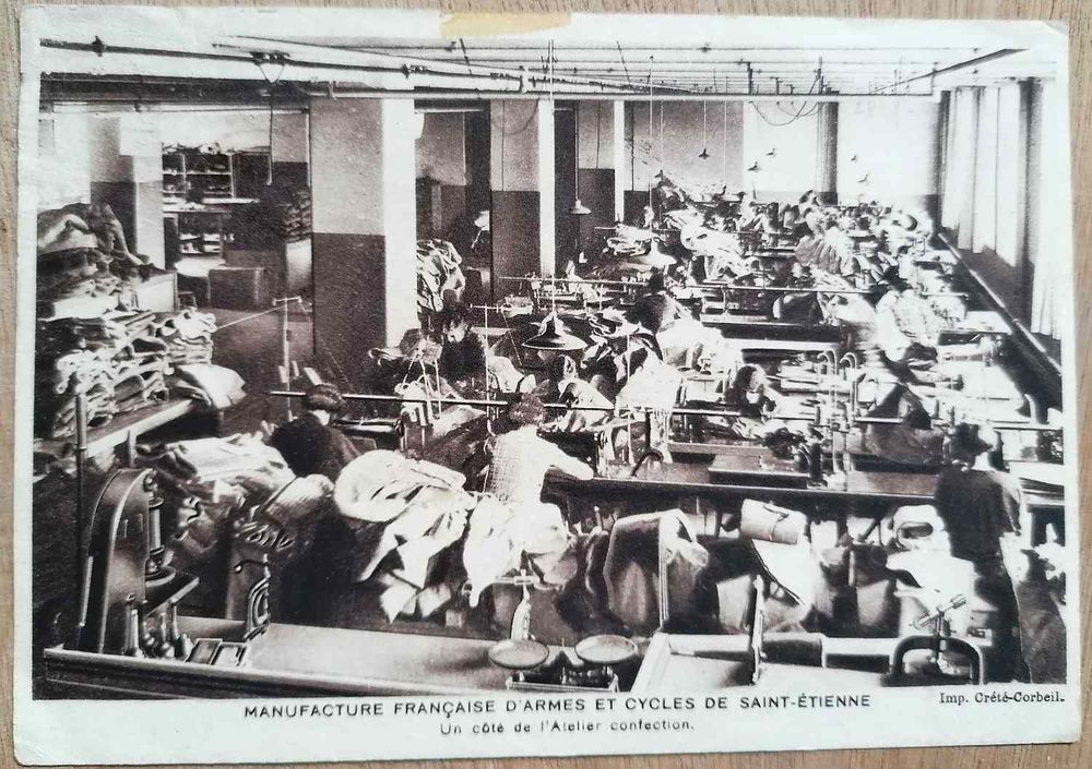 CPA Saint-Etienne, Manufacture Francaise d&acute;Armes et Cycles 
