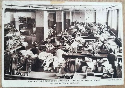 CPA Saint-Etienne, Manufacture Francaise d�Armes et Cycles 6 Auxerre (89)