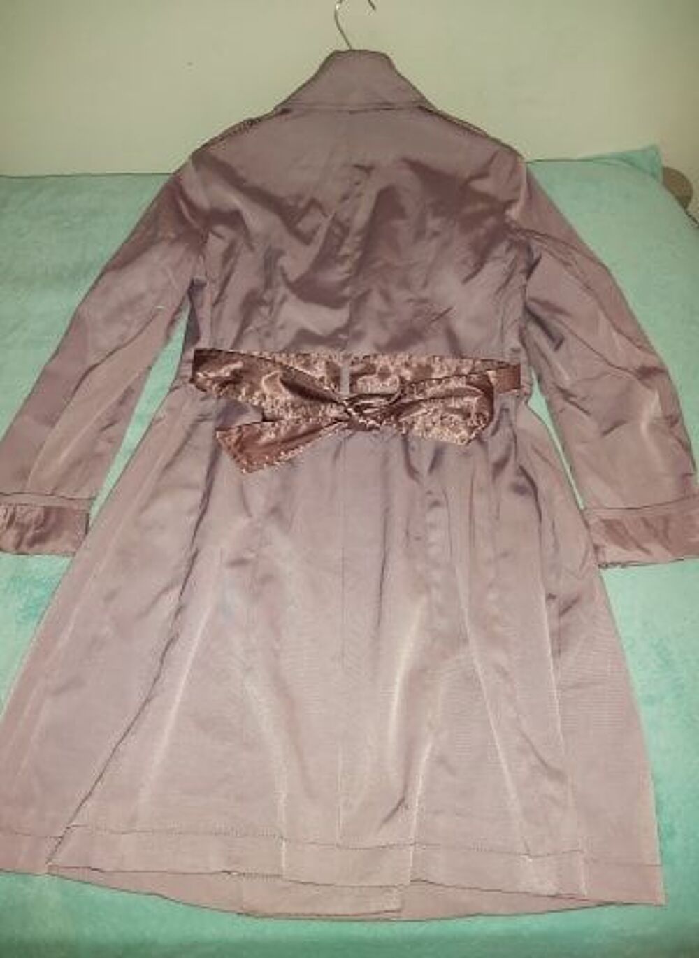 Manteau Trench mauve - Taille M Vêtements