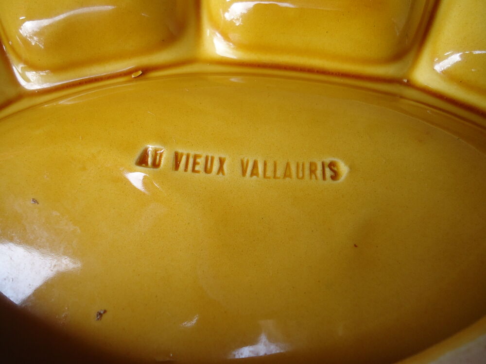ASSIETTE A FONDUE DE VALLAURIS Cuisine