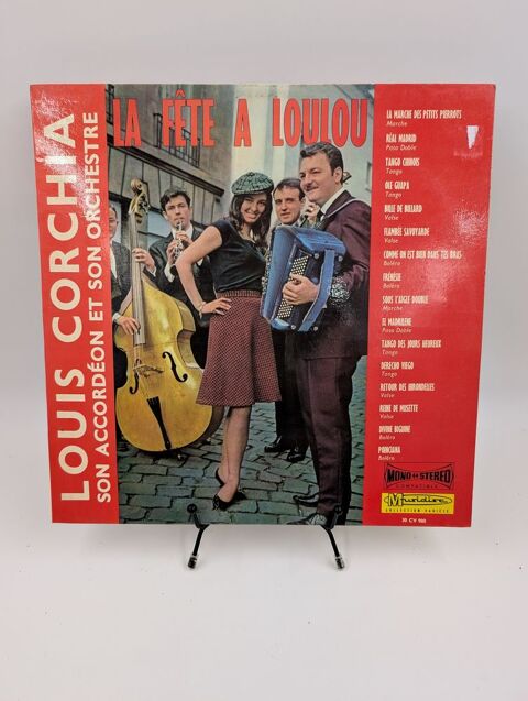 Vinyle 33 tours La F�te a Loulou : Louis Corchia 8 Vulbens (74)