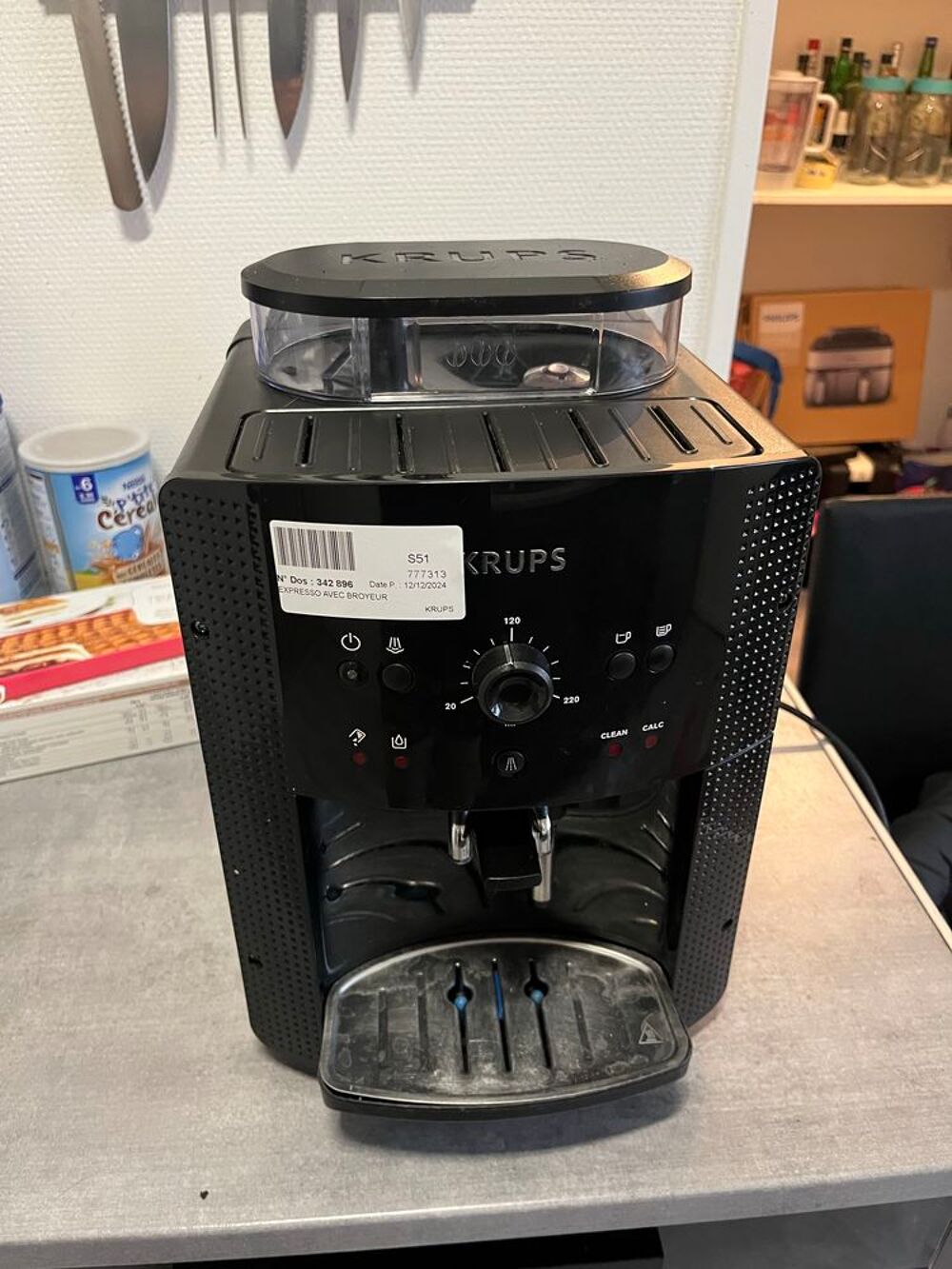 cafeti&egrave;re &agrave; grains Krups Electroménager