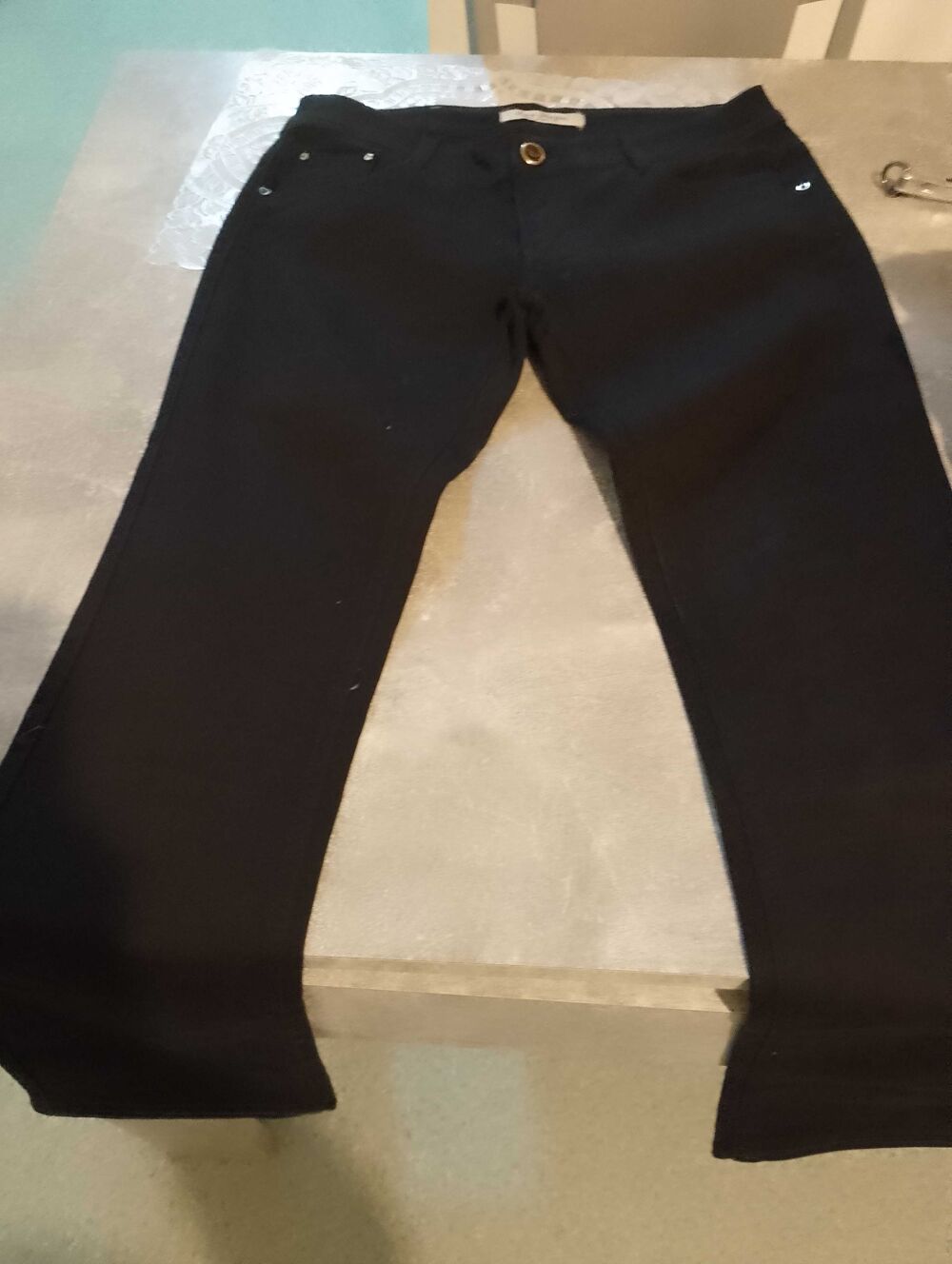 Lot pantalon taille 42 noir Vêtements