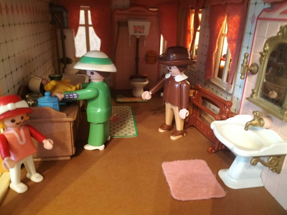 Belle &Eacute;poque : Maison et Sc&egrave;nes Playmobil 