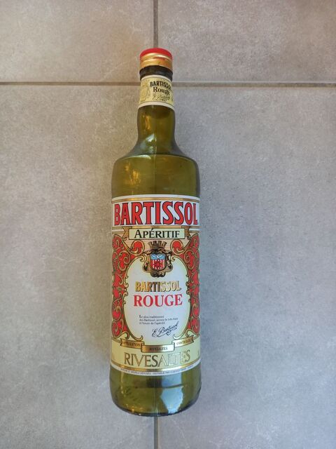 Bouteille d'apéritif BARTISSOL ROUGE ancienne Boisset-et-Gaujac (30)