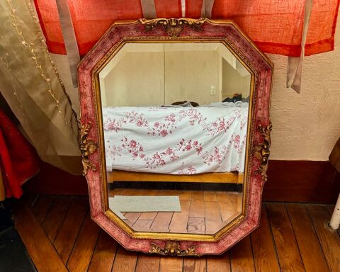 MIRROIR MURAL BOIS MASSIF SCULPTE Clamart (92)