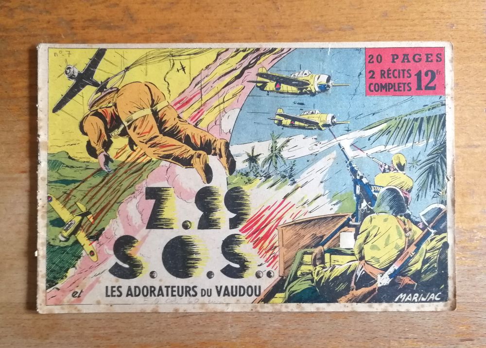 Z.29 S.O.S : Les adorateurs du vaudou - Marijac - 1945 Livres et BD