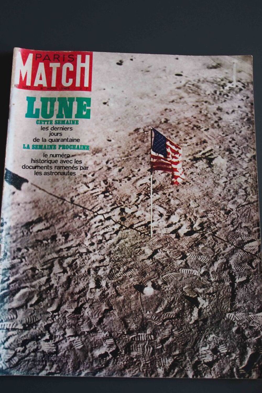 Paris Match 9 aout 1969, Livres et BD