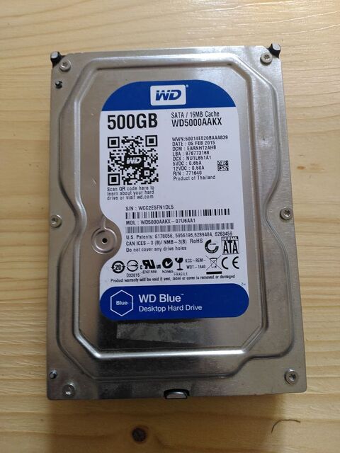 Disque Dur Western Digital WD5000AAKX-07U6AA1 - 500G 10 Toulouse (31)