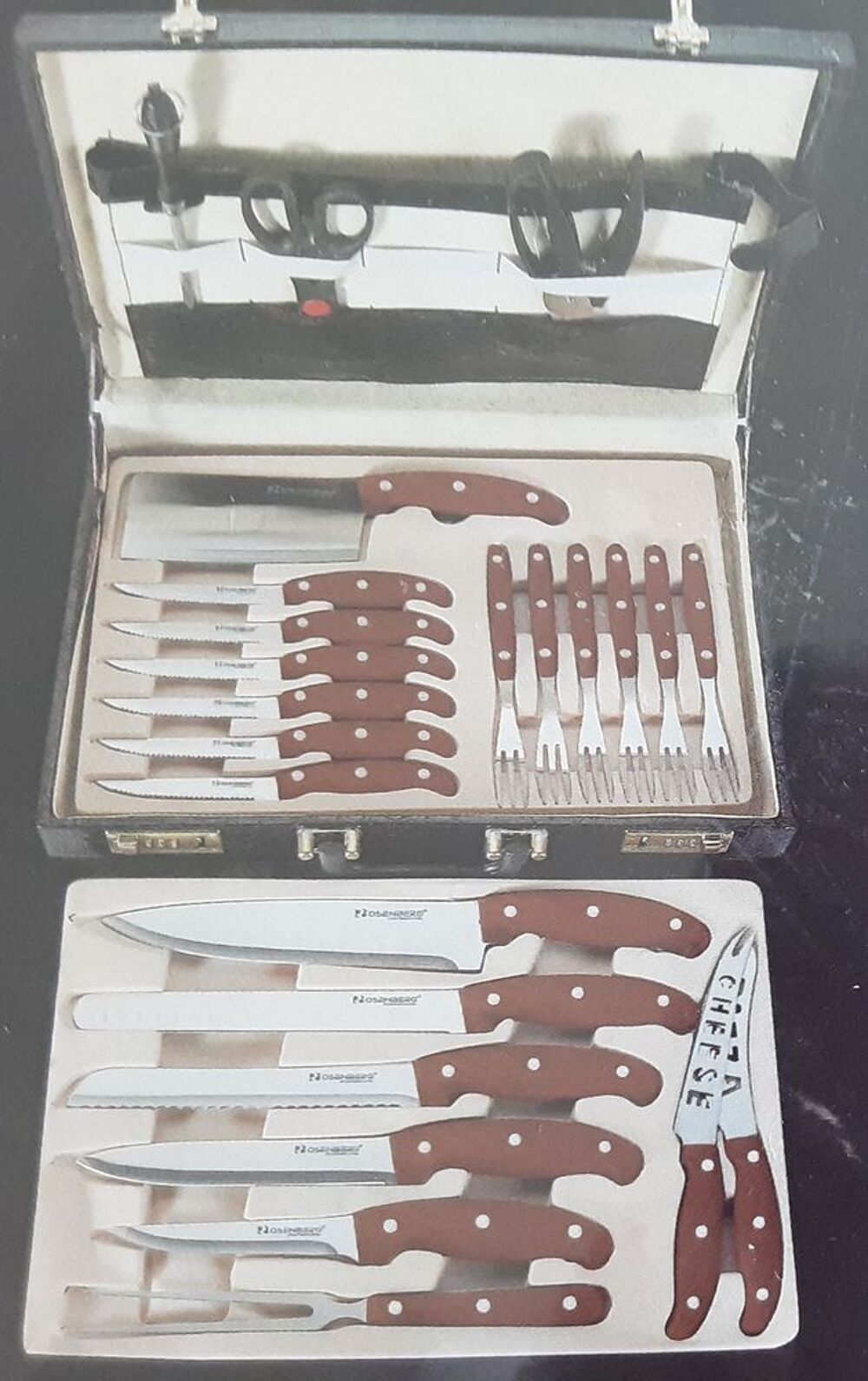 valisette de coutellerie professionnelle superbe cadeau Cuisine