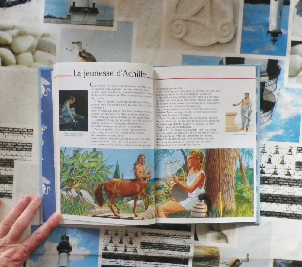 ACHILLE ET LA GUERRE DE TROIE Coll L'Histoire Fabuleuse Hach Livres et BD