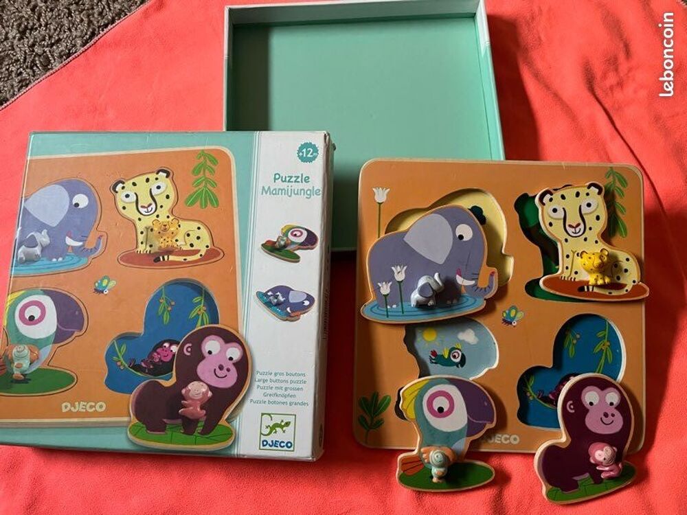 puzzle Djeco mamijungle Jeux / jouets