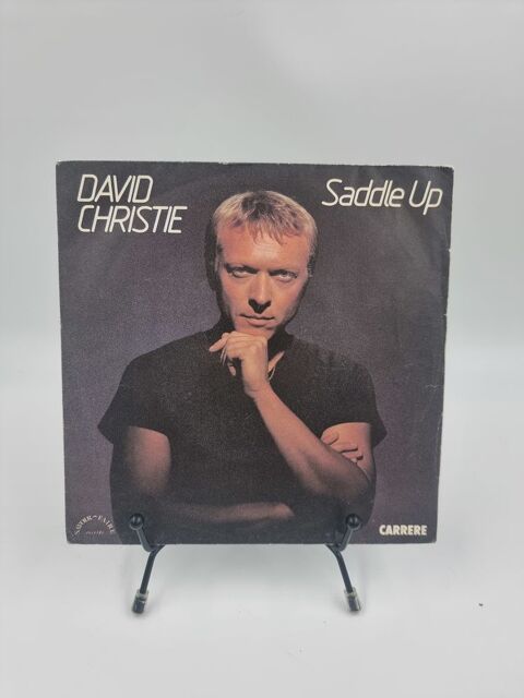 Vinyle 45 tours David Christie : Saddle Up avec fourreau	 2 Vulbens (74)