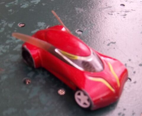Voiture Majorette fiction rouge 1 Colombier-Fontaine (25)