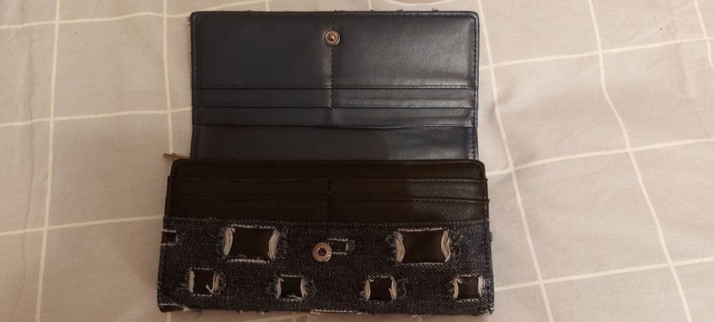 Portefeuille en jean Mac Alyster Maroquinerie
