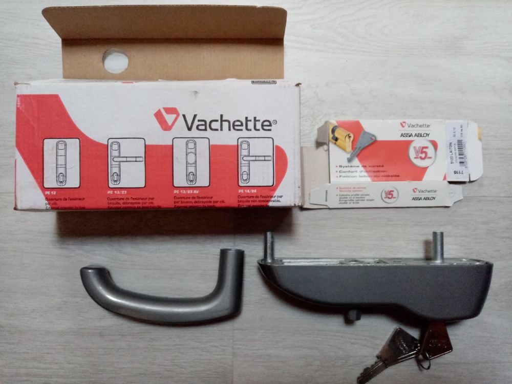 Serrure VACHETTE pour porte anti panique Bricolage