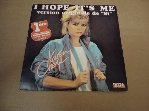 45 TOURS KAREN CHERYL I hope it's me 4 Sautron (44)