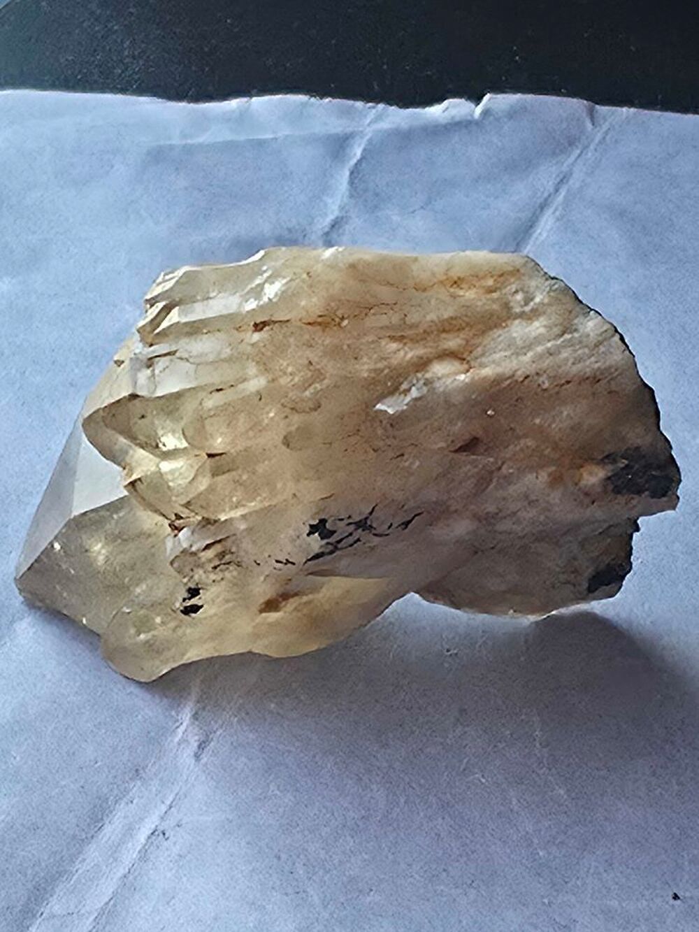 Sp&eacute;cimen Citrine Miel Naturelle 37g-Min&eacute;ral Collection/Lithoth&eacute;rapie 