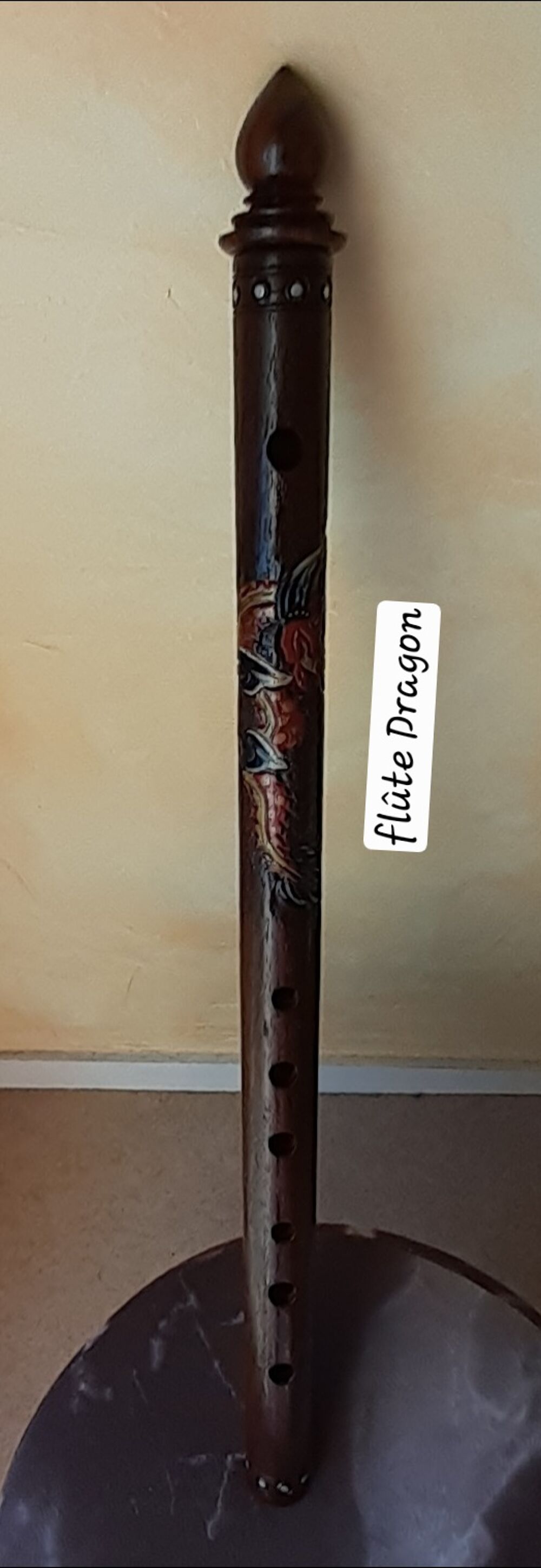 Flute en bois traversi&egrave;re n&eacute;palaise Instruments de musique