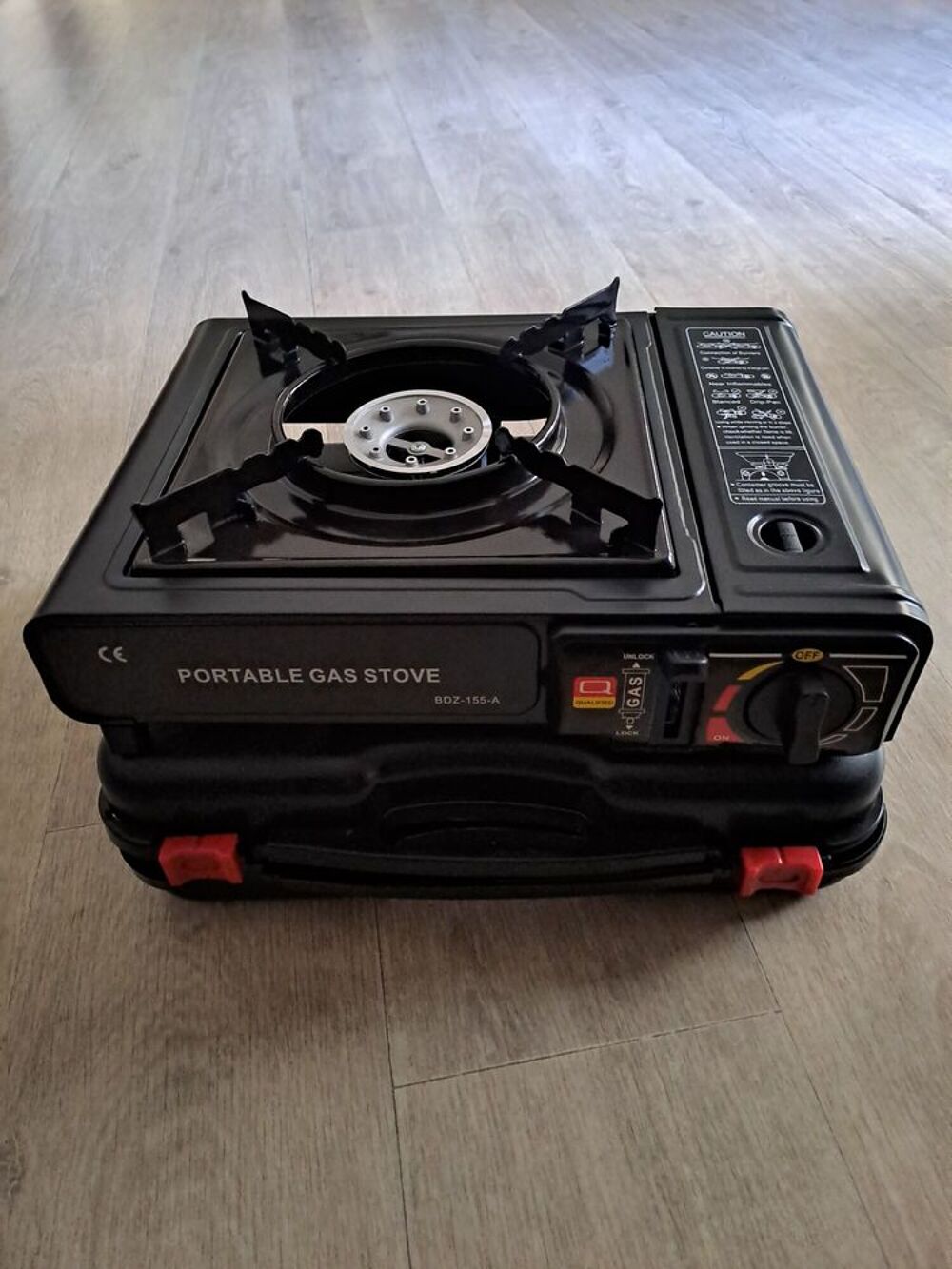 R&eacute;chaud &agrave; gaz portable BDZ-155-A avec mallette ? Neuf Electroménager