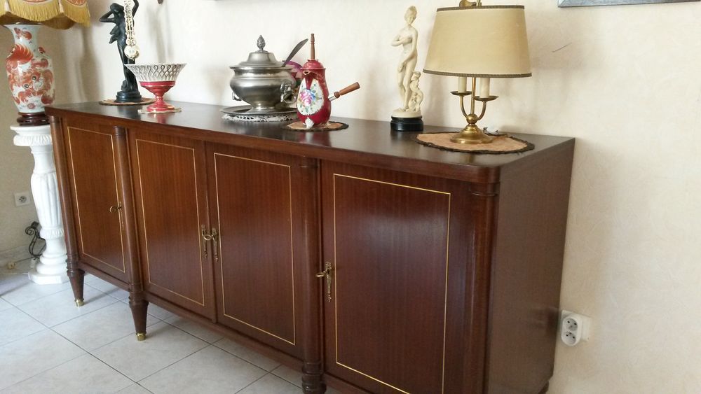 MEUBLE STYLE EMPIRE, ACAJOU, 4 PORTES, 4 TIROIRS Meubles