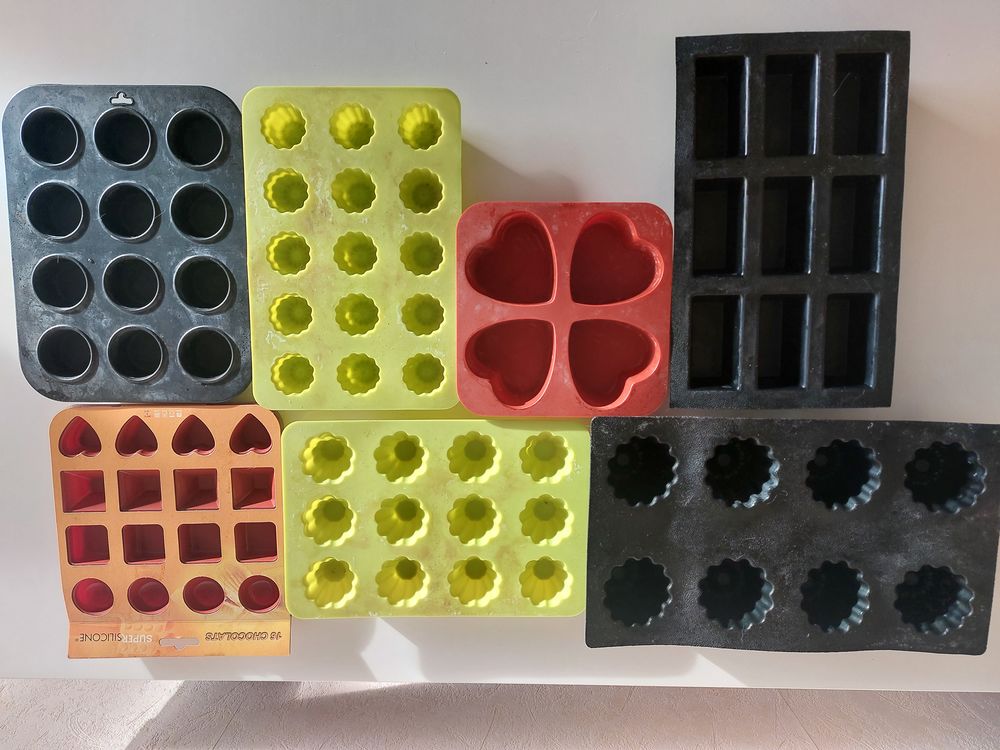 lot de 7 Moules en silicone Cuisine