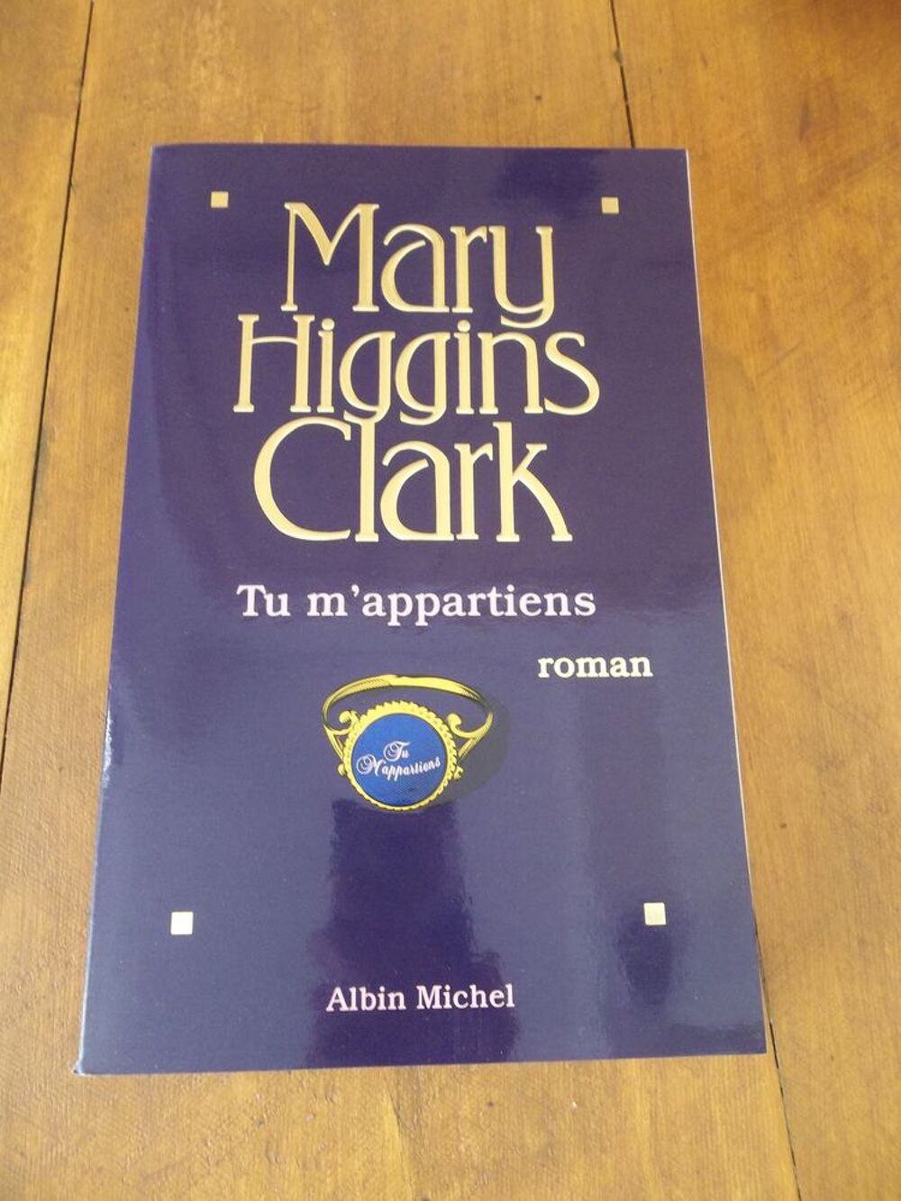 livre TU M'APPARTIENS mary higgins clark Livres et BD