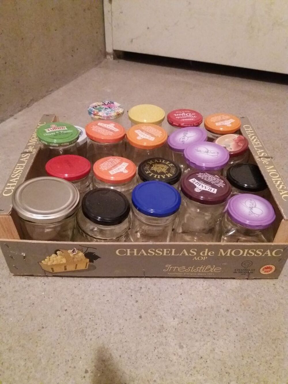 20 pots conserves Cuisine