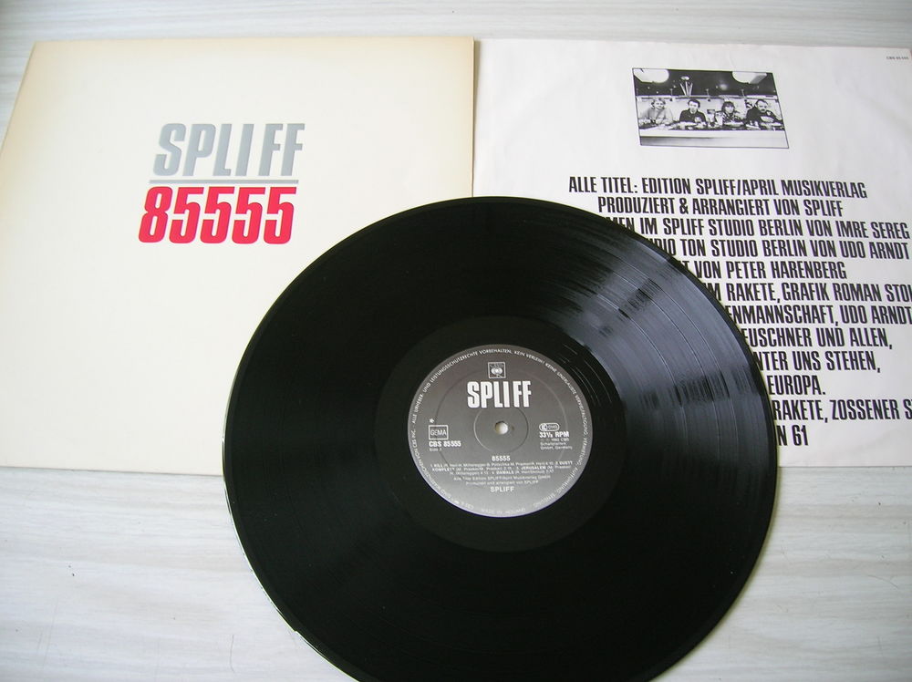 33 TOURS SPLIFF 85555 CD et vinyles
