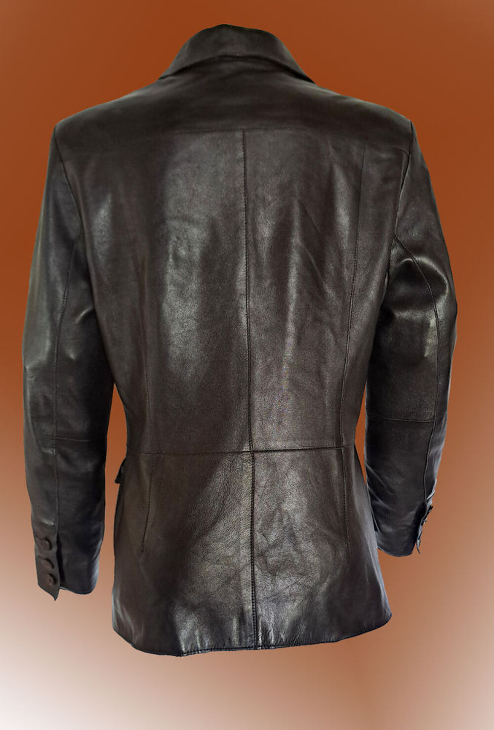 Blouson Cuir Noir JEKEL Vêtements