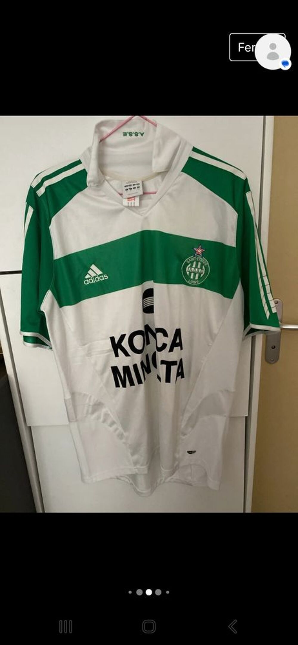 MAILLOT DE FOOTBALL VINTAGE. 
Vêtements