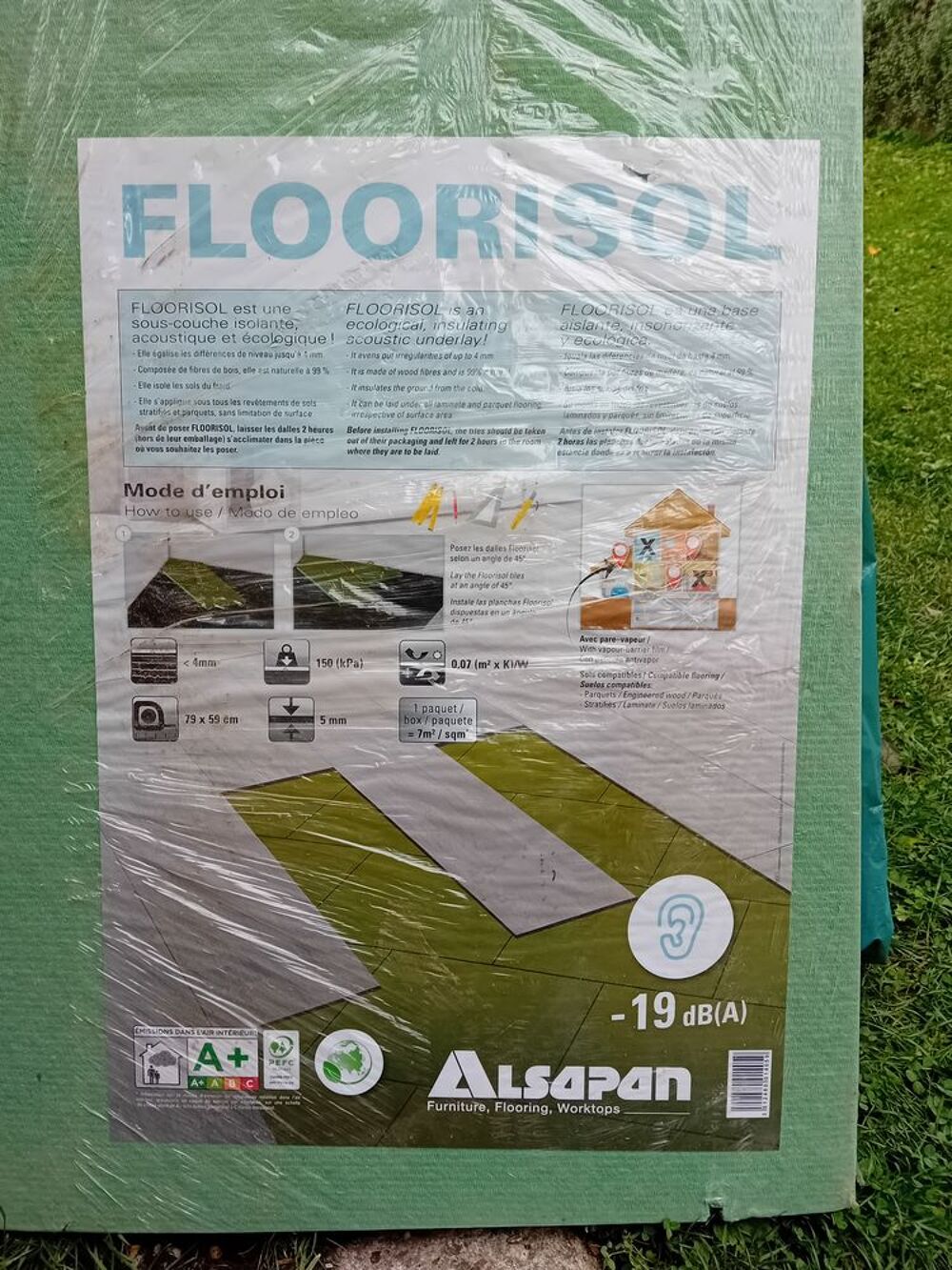 Lot: fen&ecirc;tre double vitrage,floorisol et supralaine Bricolage