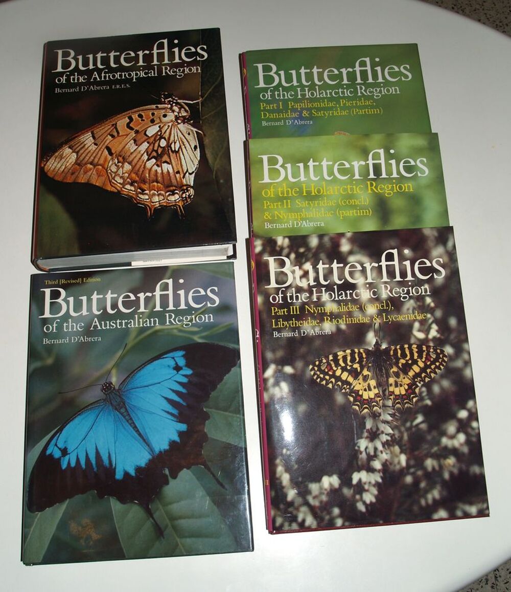 d'abreras 15 vol 
butterflies of the world
Livres et BD