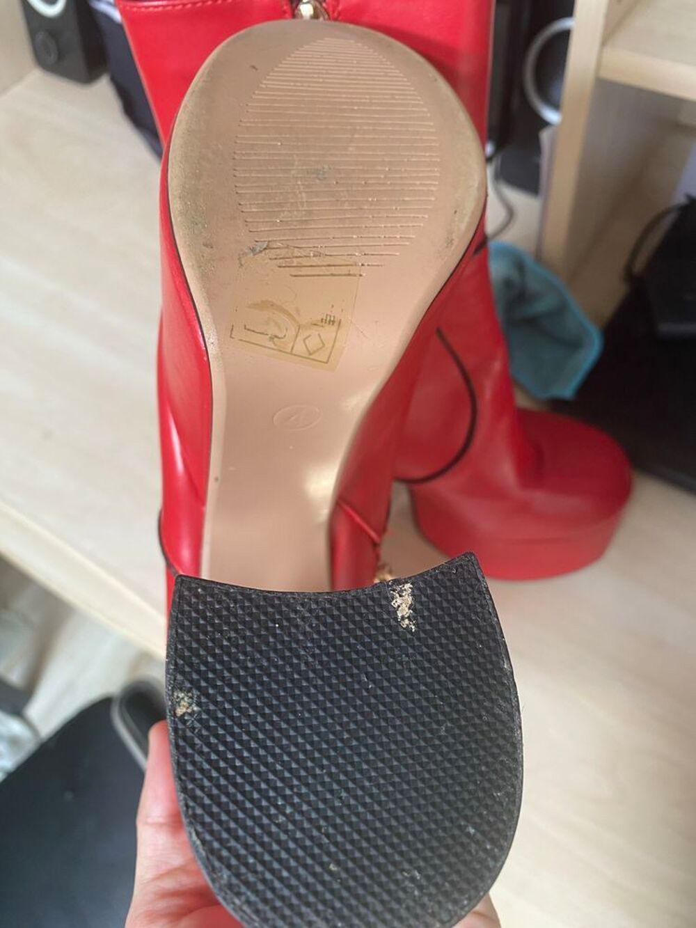 bottines plate-forme Chaussures