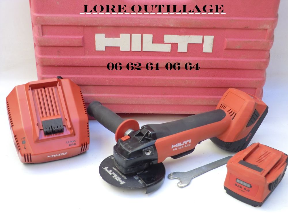 HILTI AG 125-A22 - Meuleuse / Disqueuse Bricolage