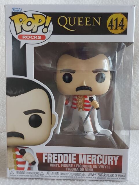 Freddie Mercury Pop 414 Boite D' Origine 2024 Hauteur 9,5 cm Franconville (95)