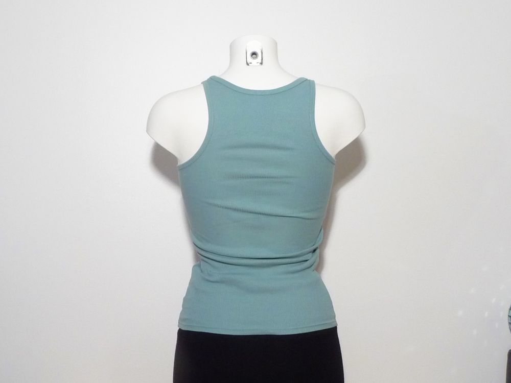 Top/ Tee Shirt 100% Coton Bleu Turquoise- Active Wear Vêtements