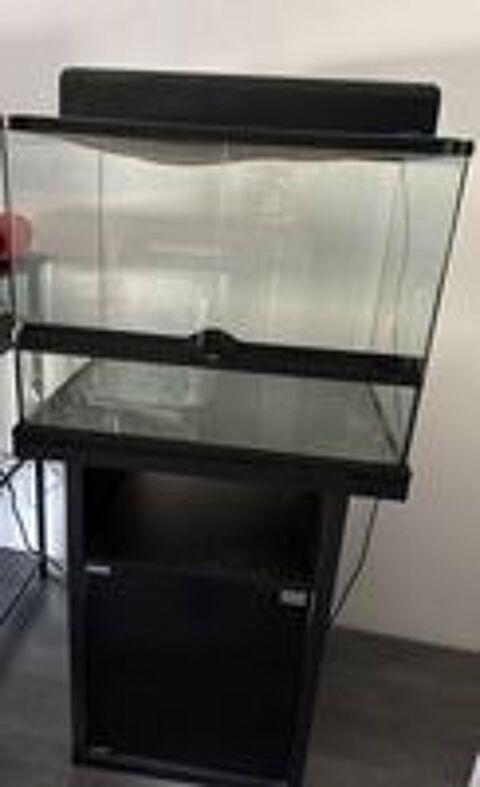   ? Terrarium complet avec meuble + accessoires  