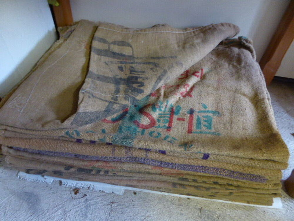 TOILES en JUTE Bricolage
