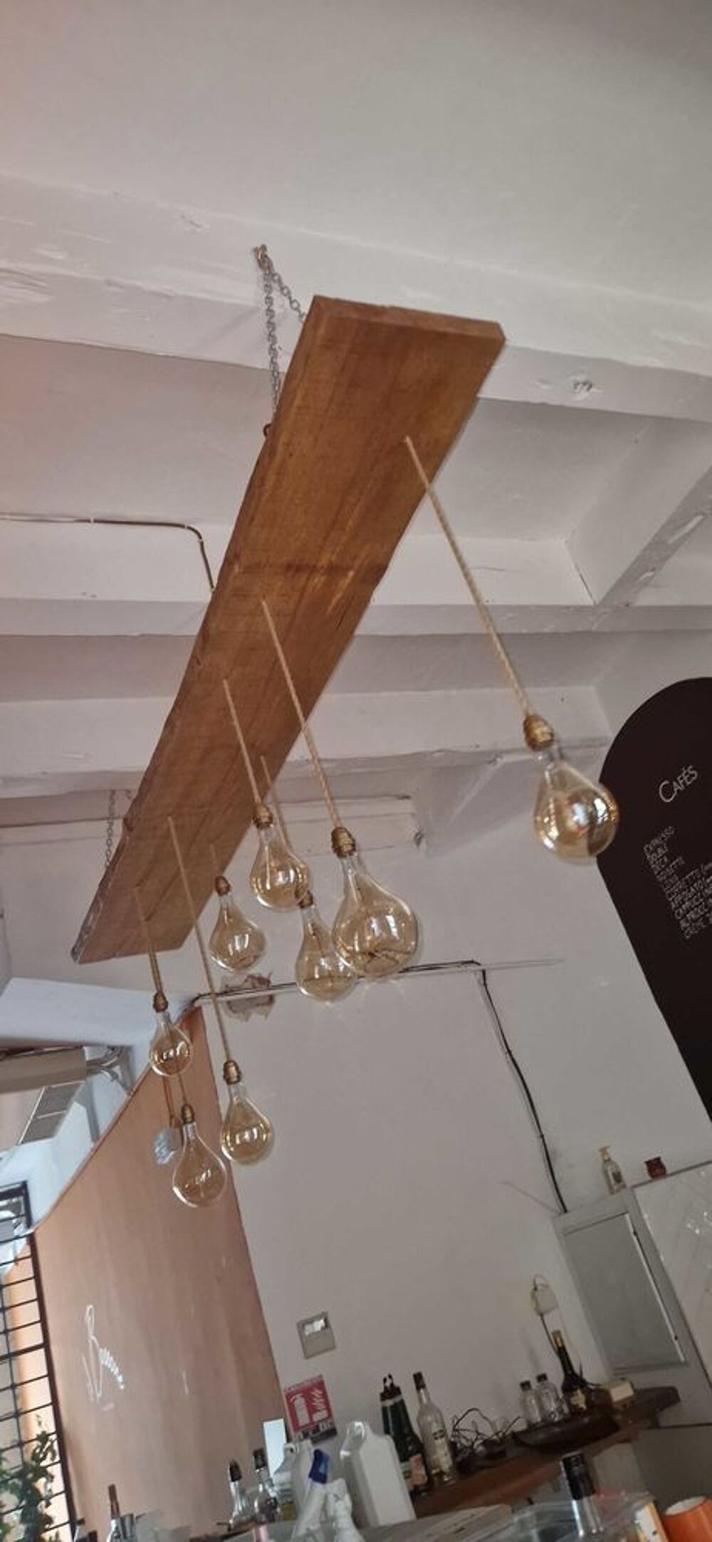 luminaire rare avec ampoules d&eacute;co Décoration