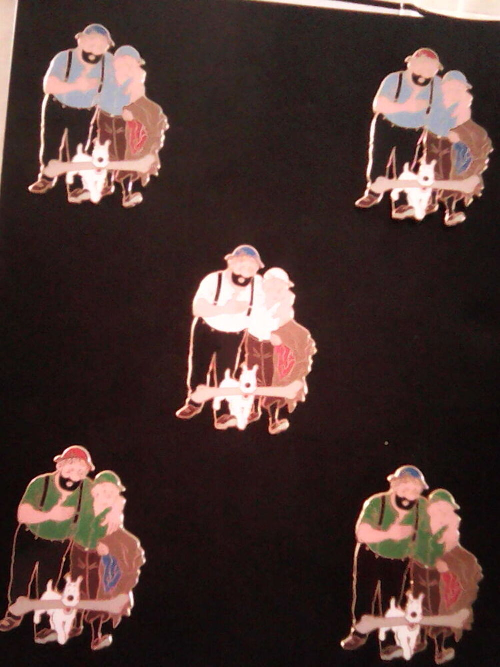 pin's tintin hadock 