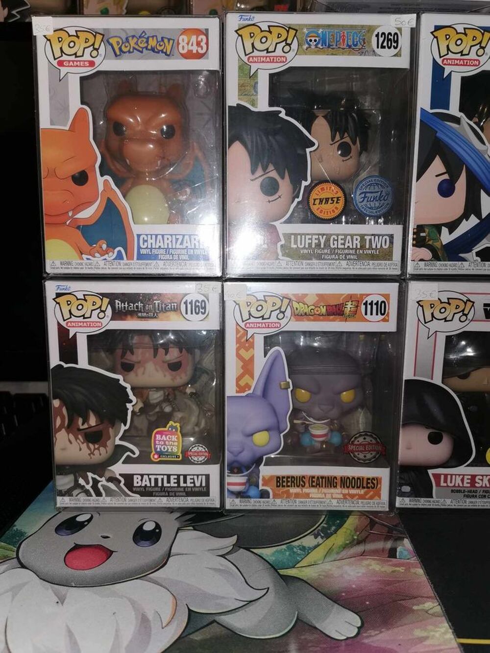 Figurine Funko Pop One Piece / Pok&eacute;mon / Dragon Ball / Etc Jeux / jouets
