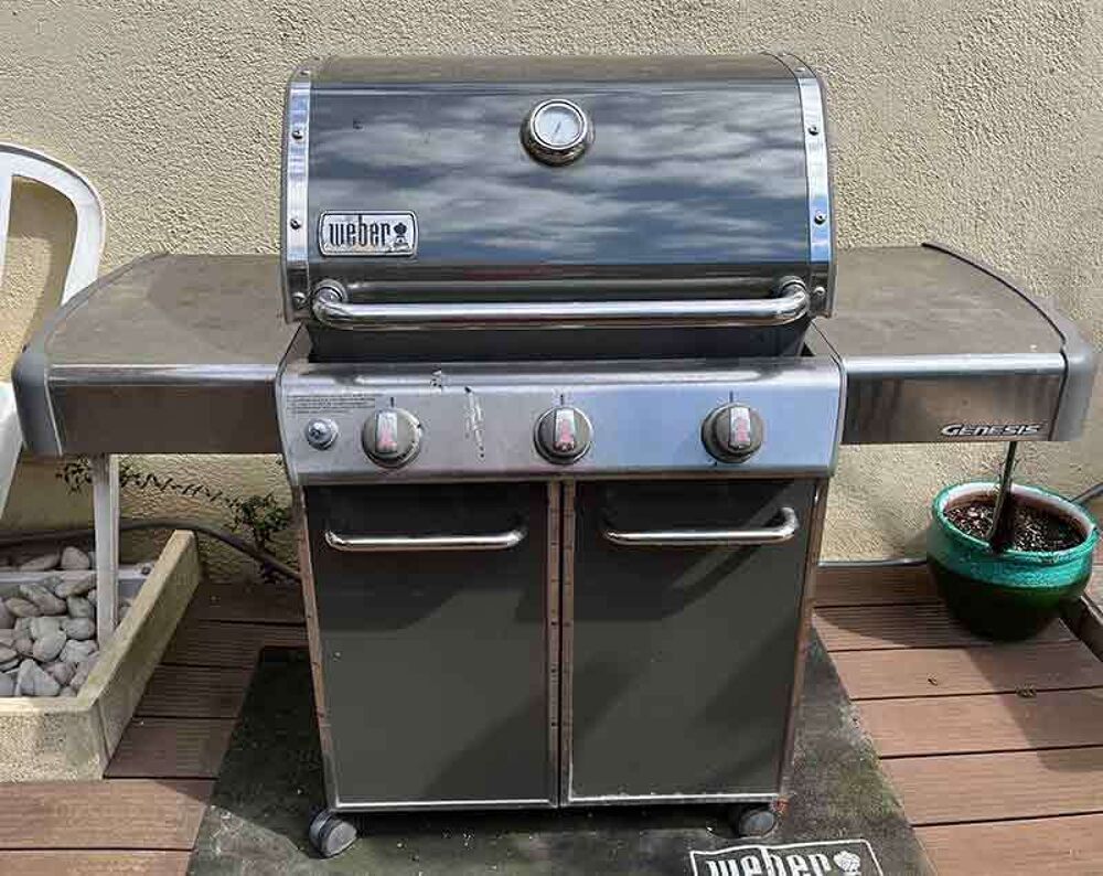 Barbecue Weber Genesis &agrave; Gaz Jardin