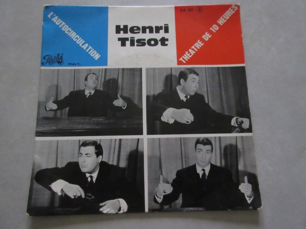 Disques 45 T Henri Tisot CD et vinyles