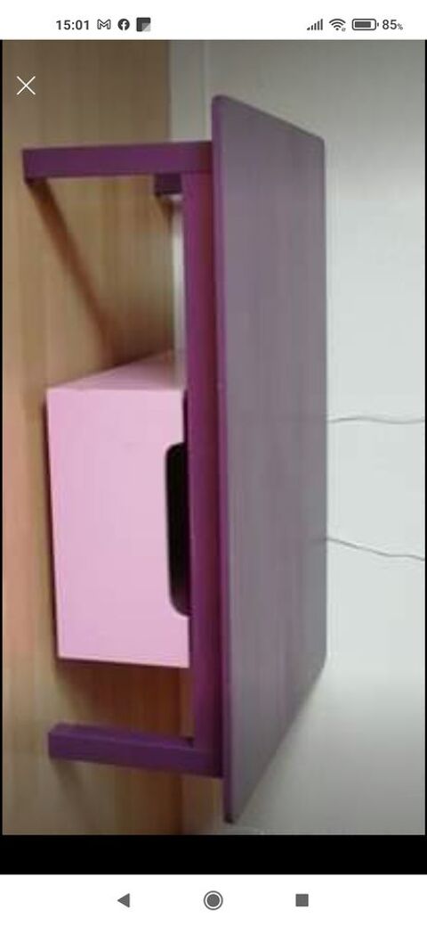 Table basse avec tiroir sur roulettes enfant 20 Saint-Seurin-sur-l'Isle (33)