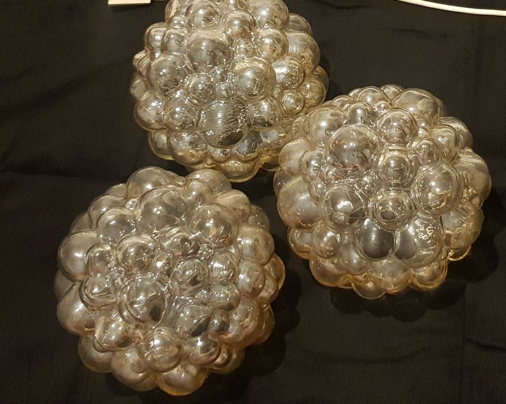 lustre A BUBBLE en suspentions de HELENA TYNELL 1960 