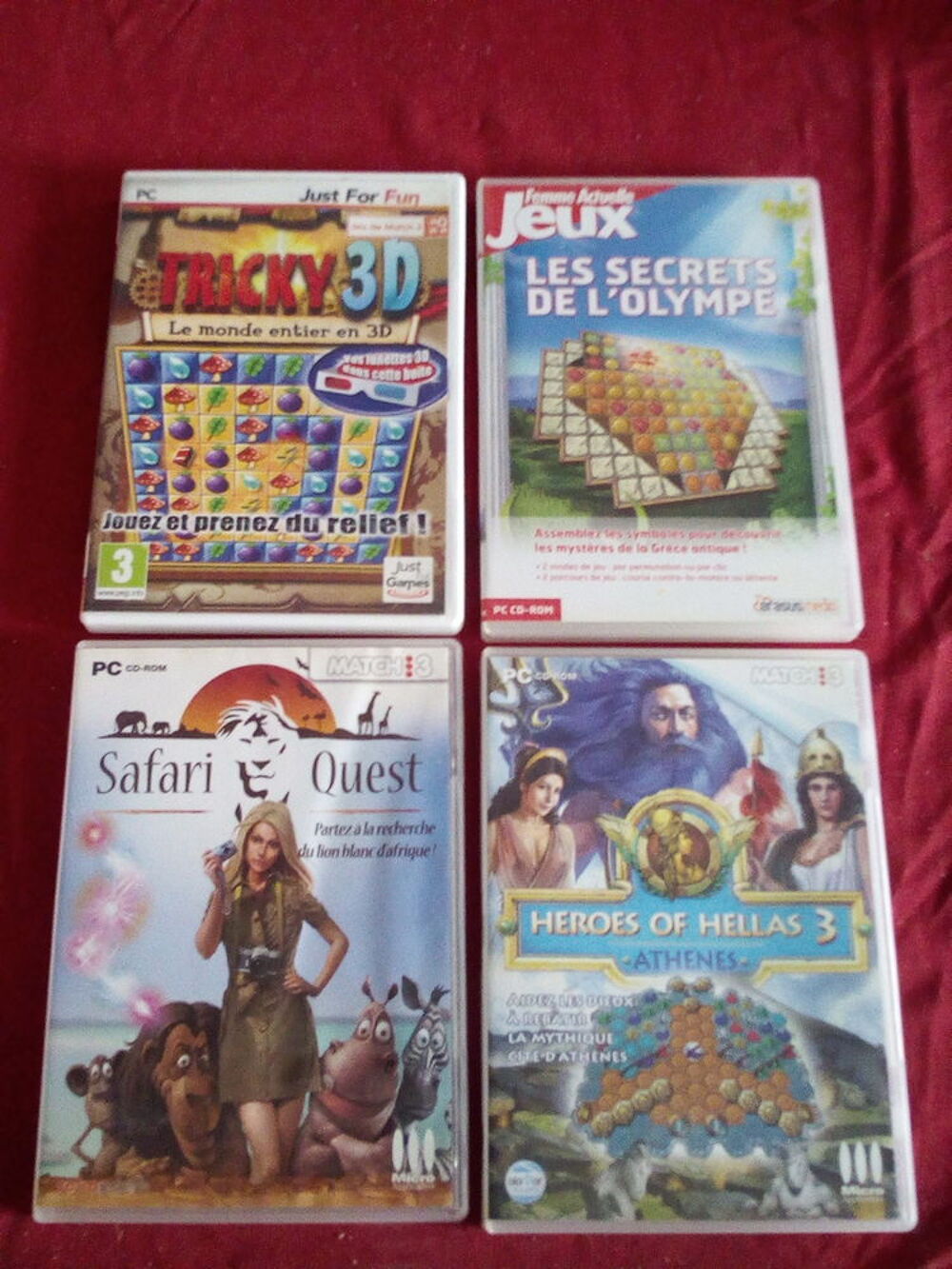 Jeux pc match 3 Consoles et jeux vidéos