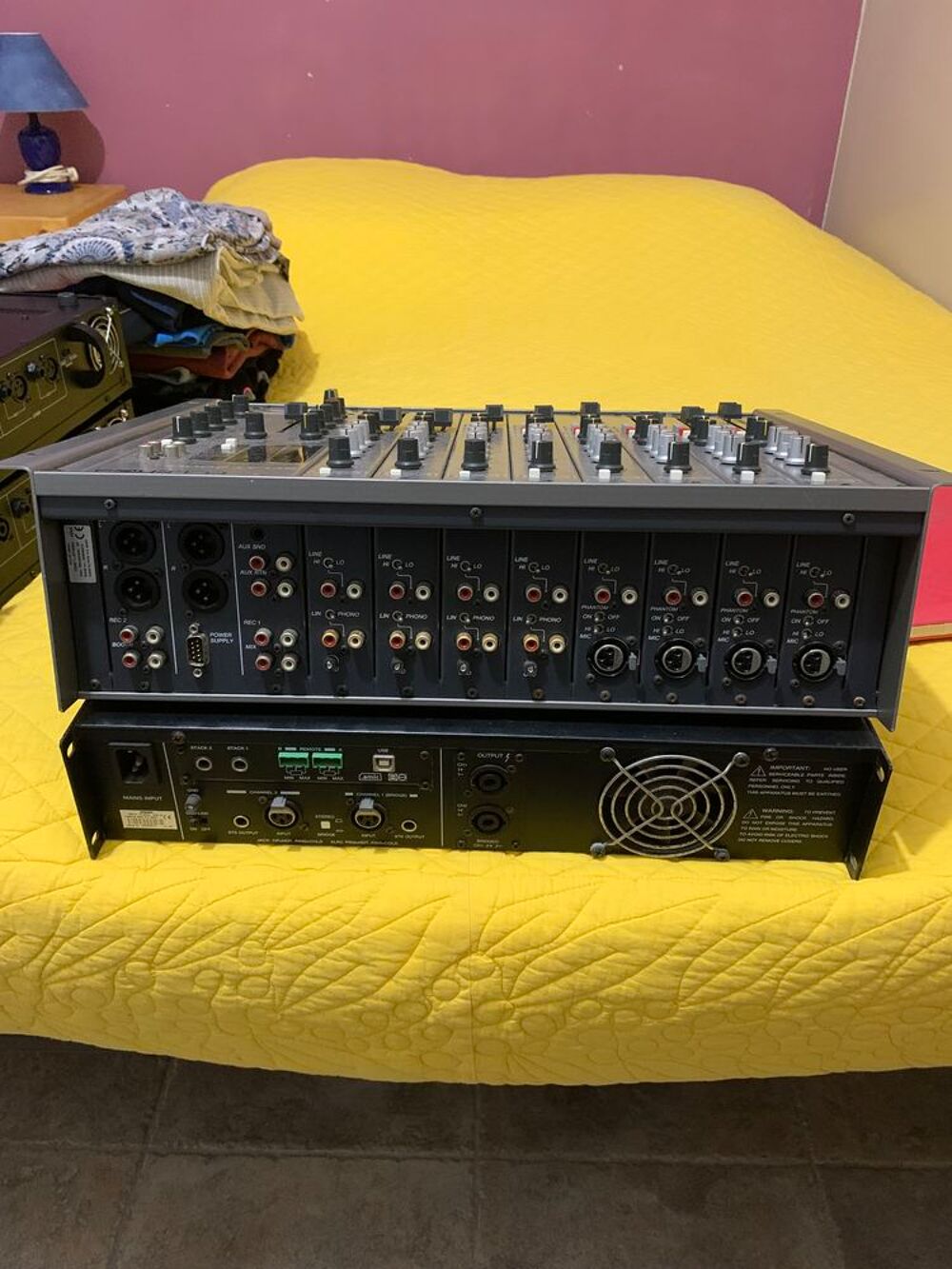 Table mixage +ampli Audio et hifi