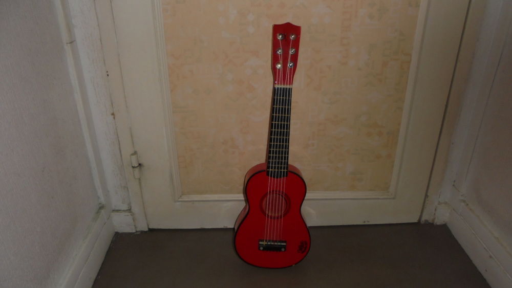 guitare enfant classique rouge Instruments de musique
